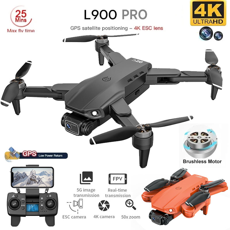 L900 Pro GPS Drone 4K Professi - Drone Kit Professional ulasan dan harga