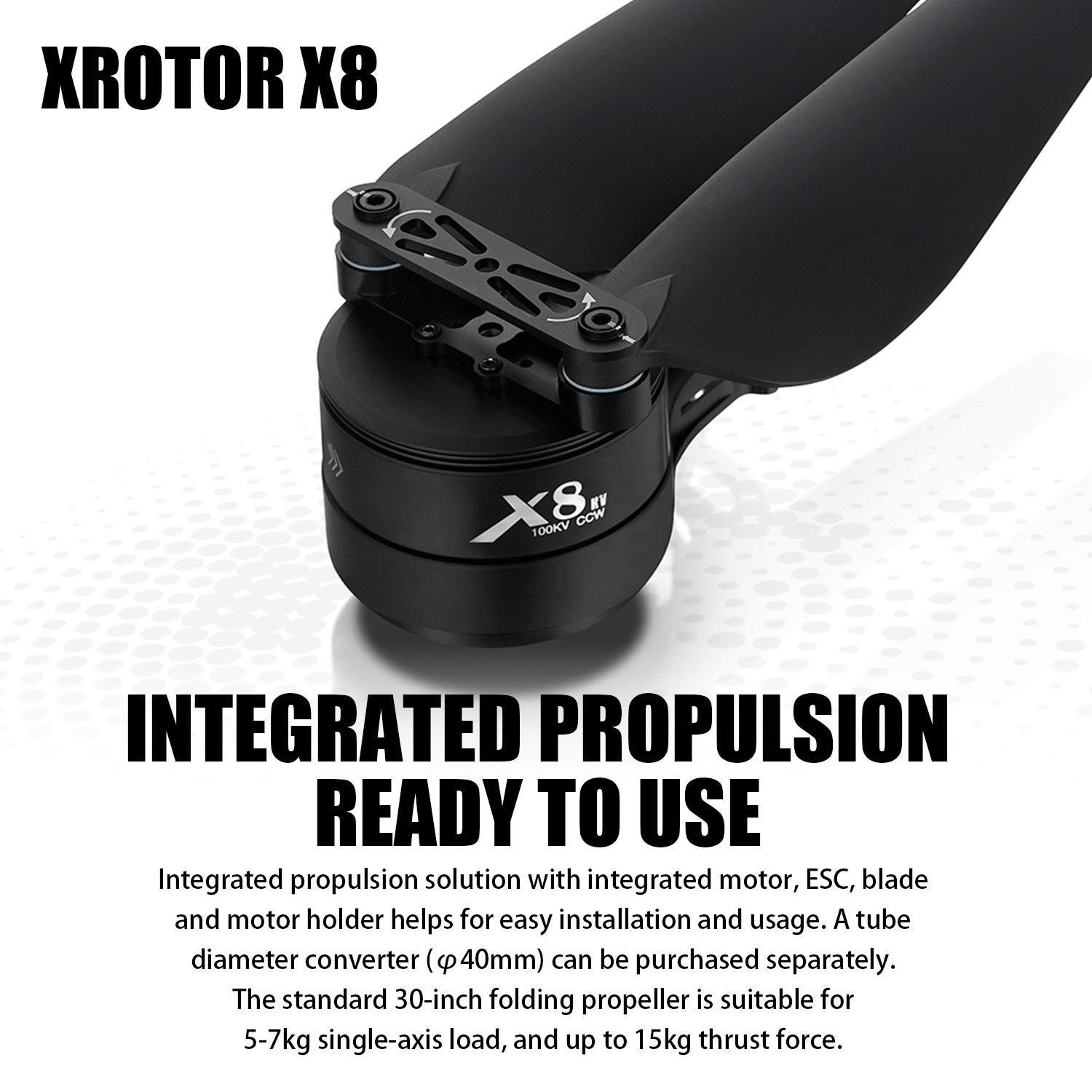 X8 Power System Kit: 100KV Mot - Drone Kit Heavy Lift ulasan dan harga